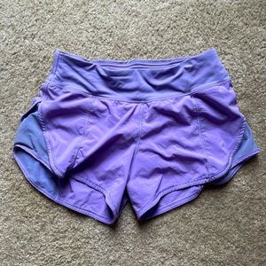 LuLu lemon speed up short (mid rise)